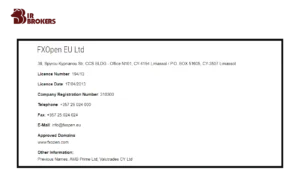رگوله بروکر FXOpen 