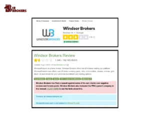 اعتبار بروکر ویندزور (Windsor Broker)